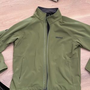 Marmot soft shell fleece lined jacket